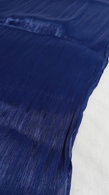 Organza Sheen Silk - Navy Blue